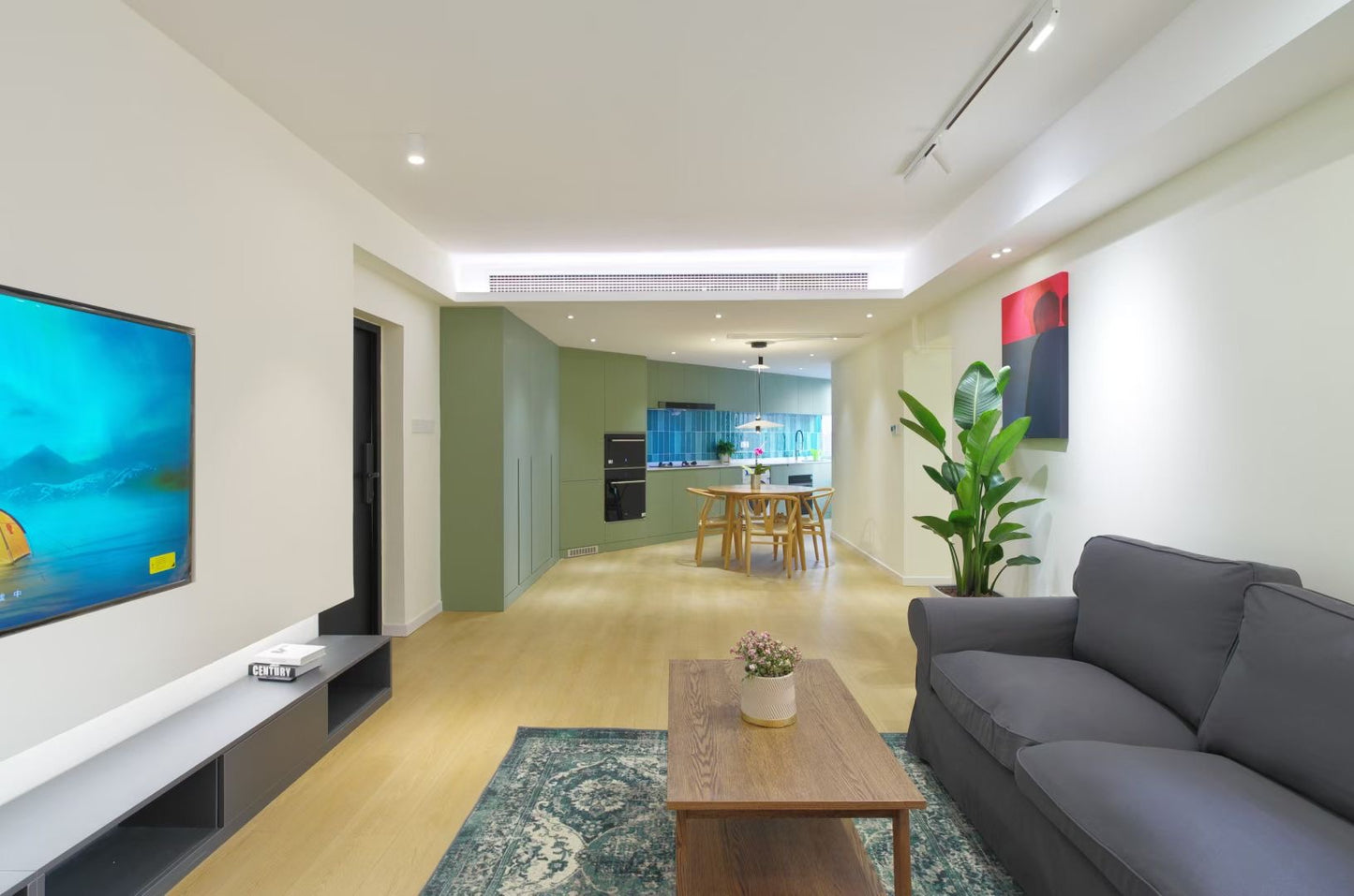 wuding rd 2br apt with floor heating 鑫和大厦2房带地暖