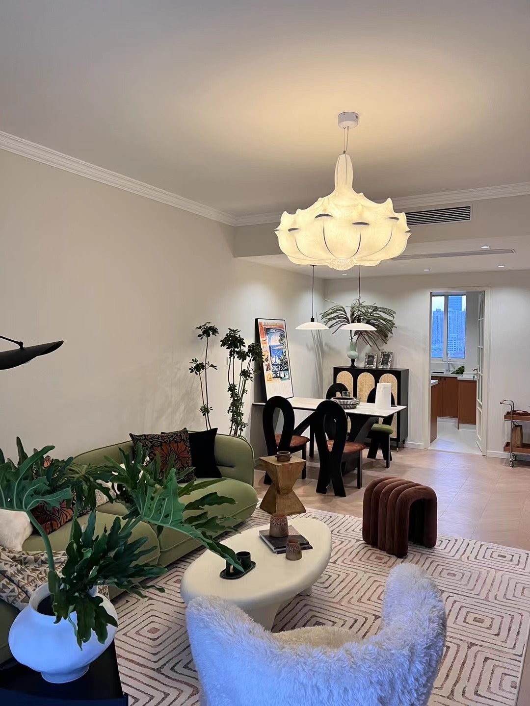 Modern 2br apt balcony / jiashan rd 鼎园2房