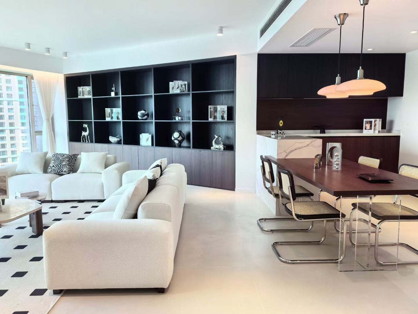 Spacious 4br apt with river view 陆家嘴280平米大平层