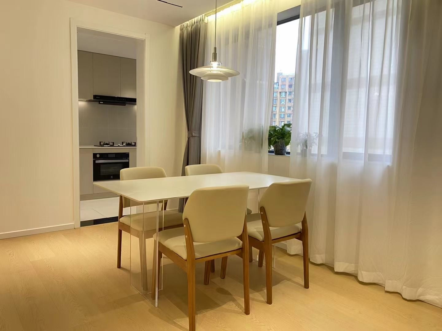 Modern 3br floor heating / west nanjing rd 达安城3房