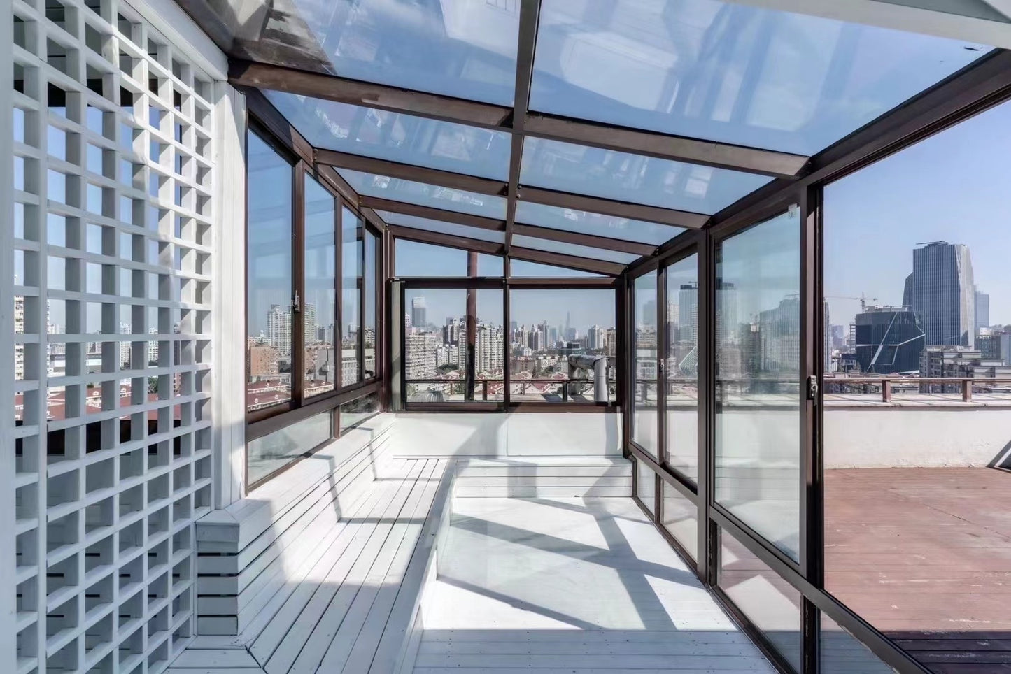 Spaciouse 5+1br with 100sqm roof terrace 虹桥府邸5+1房带100平米露台