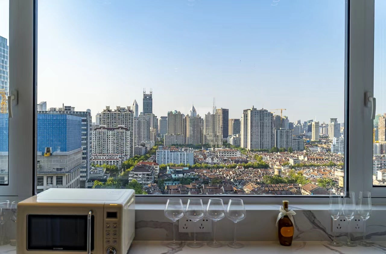 Super 3br apt near Xintiandi 永业公寓3房法式奶油风