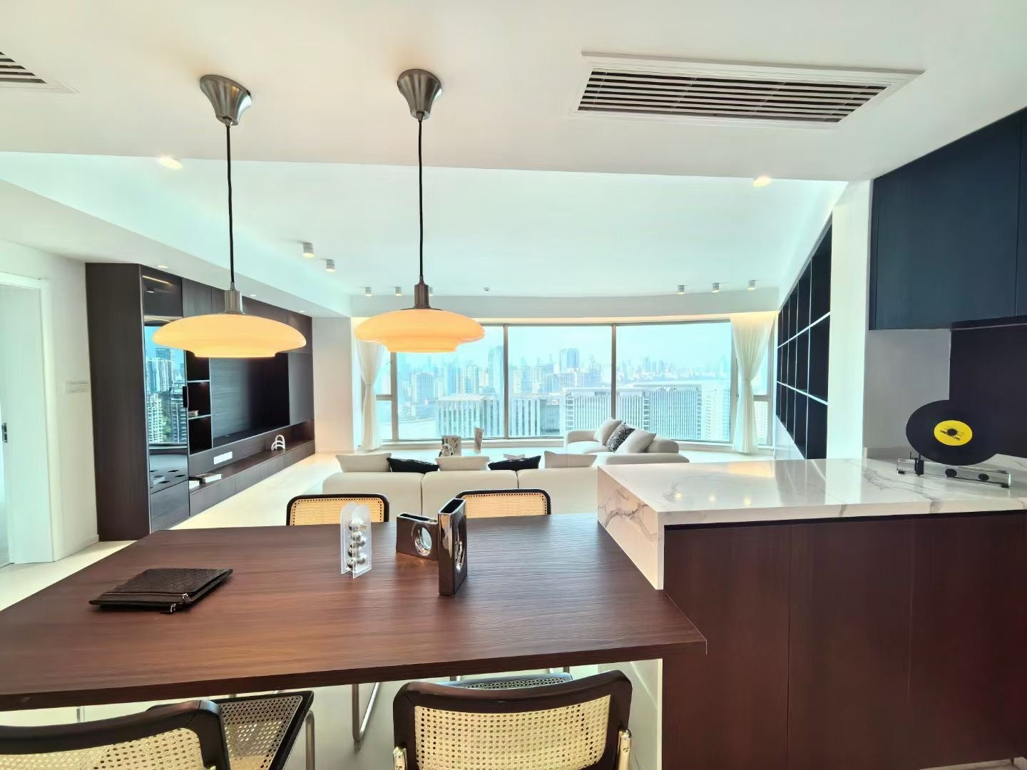 Spacious 4br apt with river view 陆家嘴280平米大平层