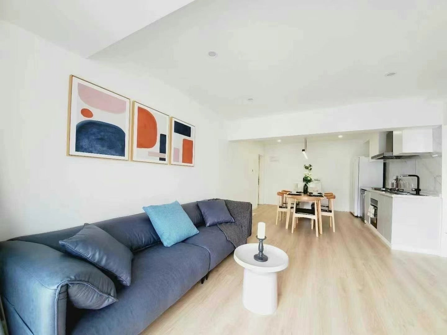 Modern 2br with study apt balcony 达安锦园2+1房带阳台