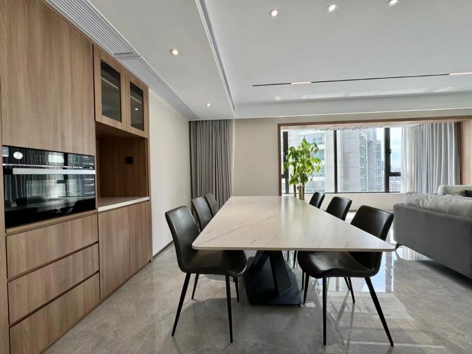 Modern 3br apt with floor heating in 8 park Avenue 静安豪景3房