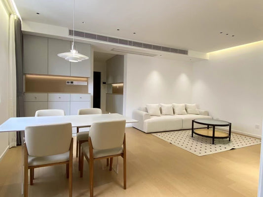 Modern 3br floor heating / west nanjing rd 达安城3房