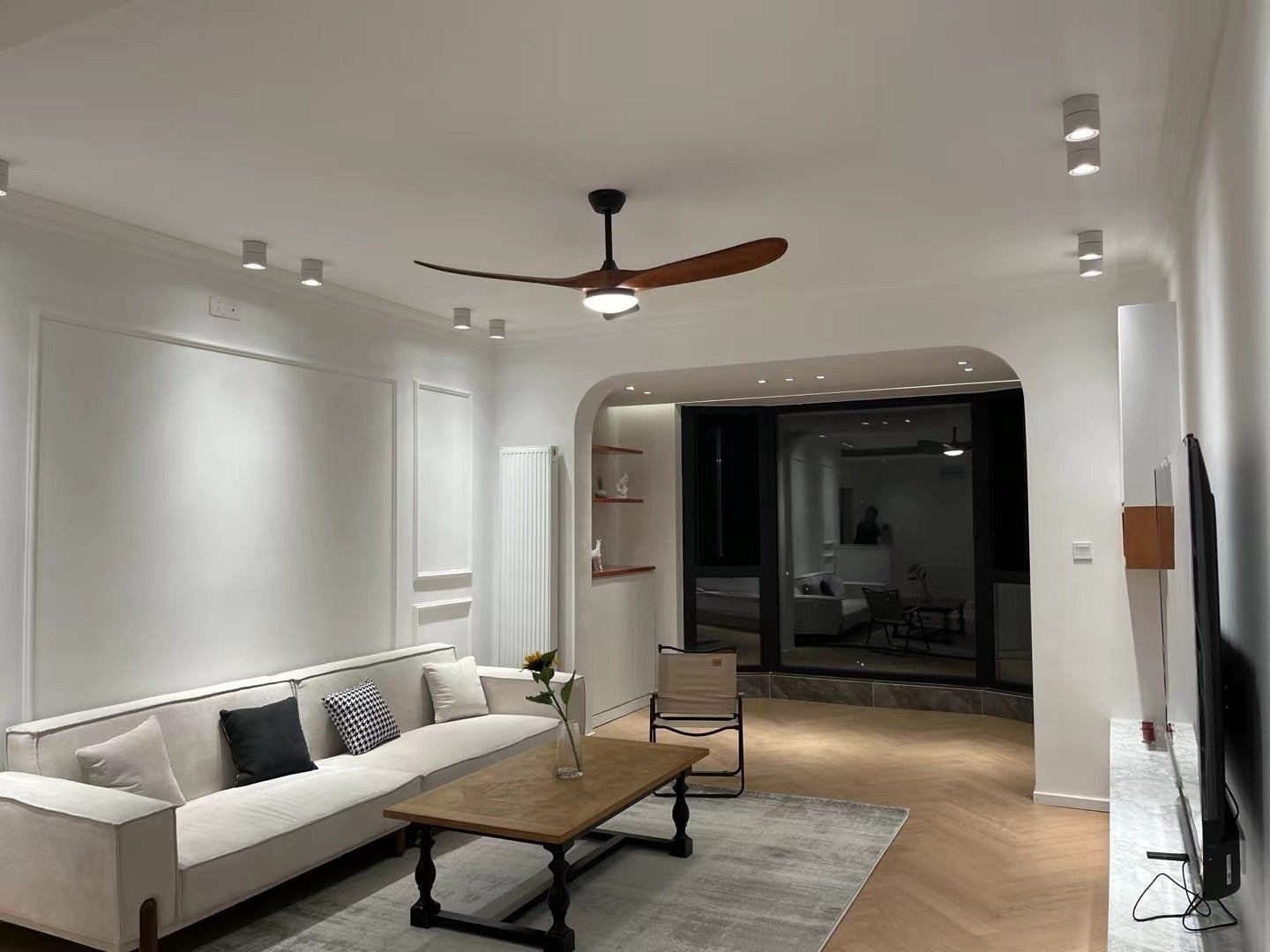 Brand new 3br with floor heating in jingan 达安花园3房