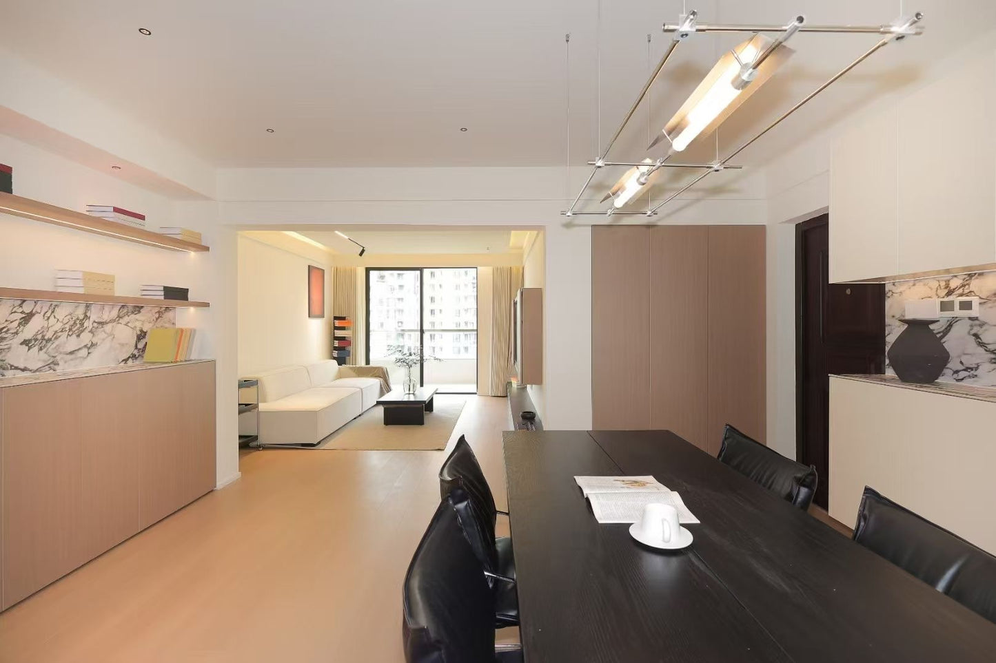 Newly 2br apt @ changshou rd 达安花园2房