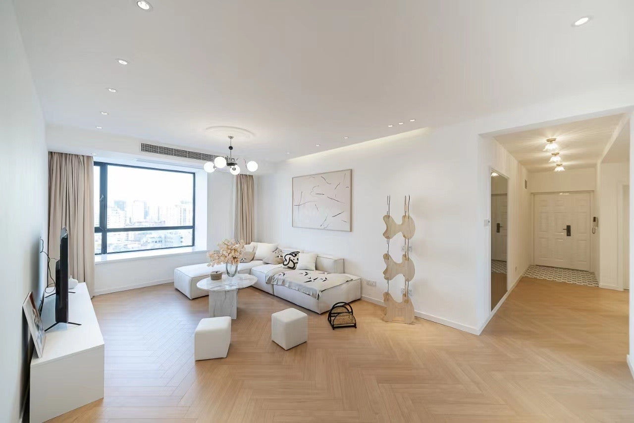 Super 3br apt near Xintiandi 永业公寓3房法式奶油风