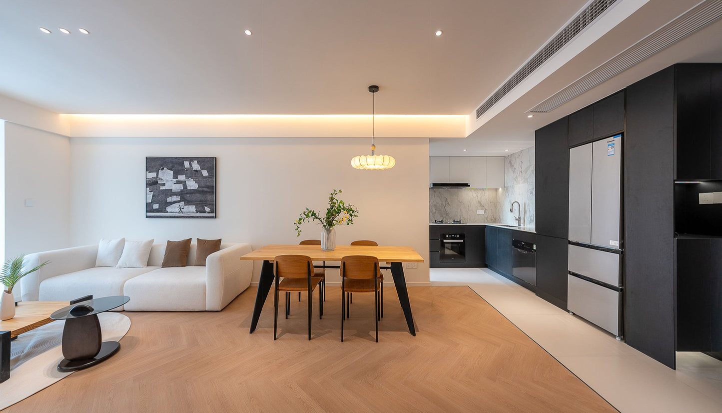 Modern 2br 2baths apt at tianshan oasis riviera 天山河畔2房