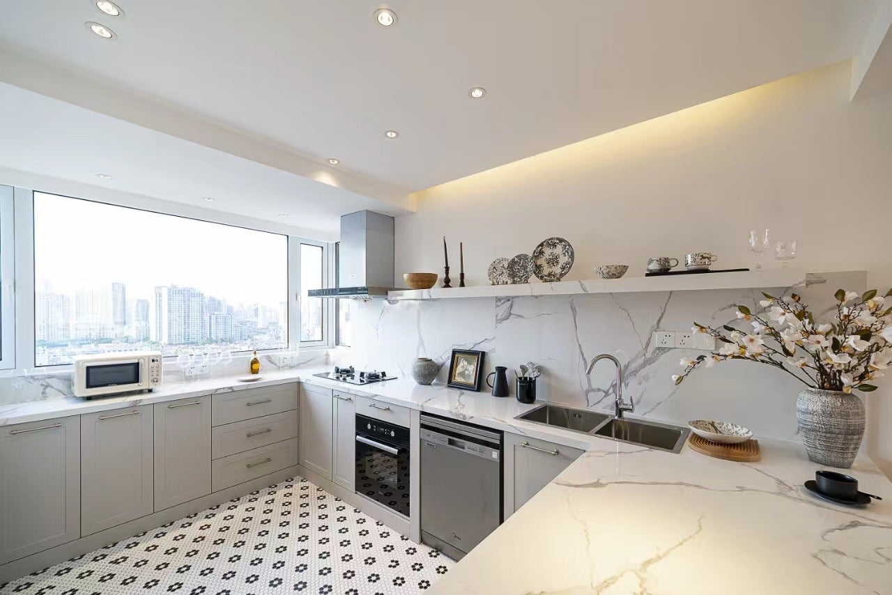 Super 3br apt near Xintiandi 永业公寓3房法式奶油风
