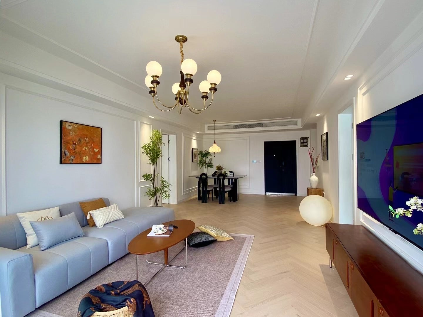 Newly 2br apt river view / xuhui bund 百汇园2房江景