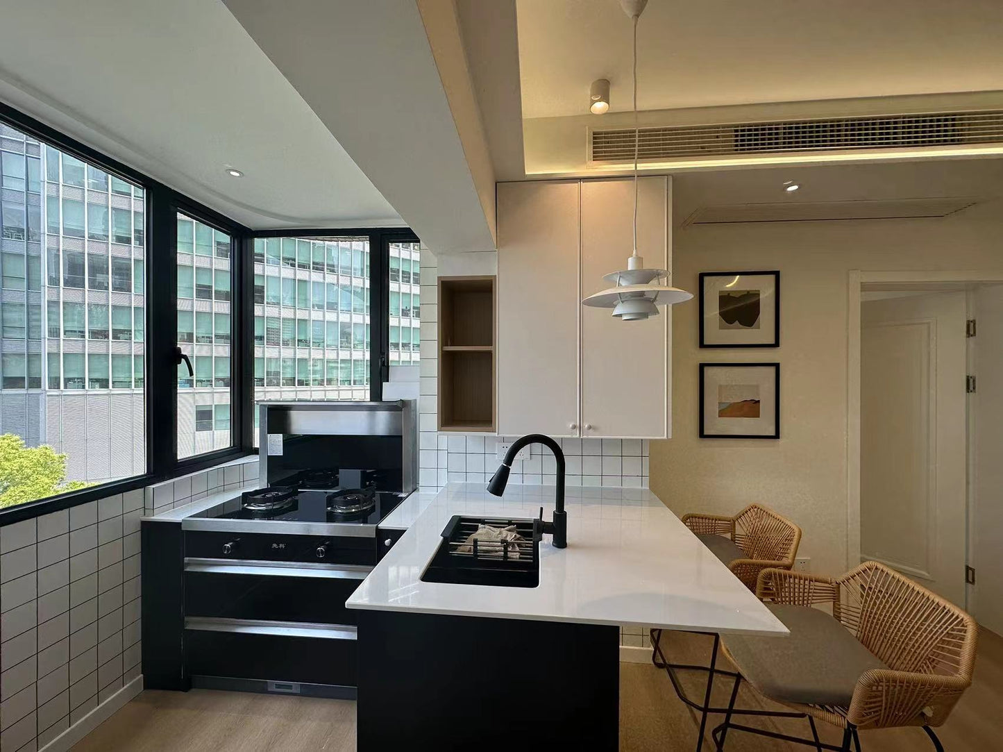Beautiful 1br apt , floor heating / west nanjing rd 达安城1房