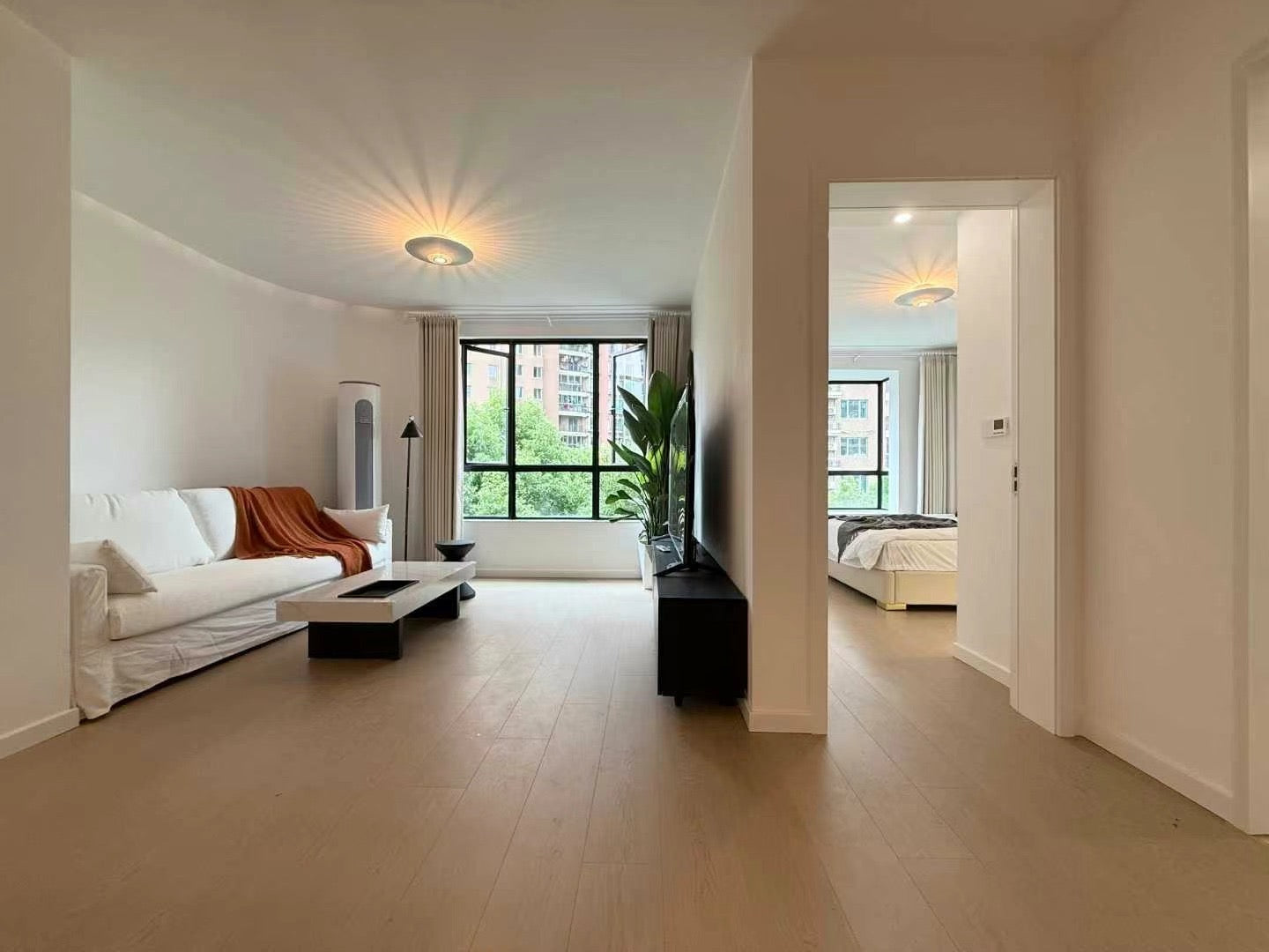 Wuding rd 2br with floor heating 翰林府邸2房