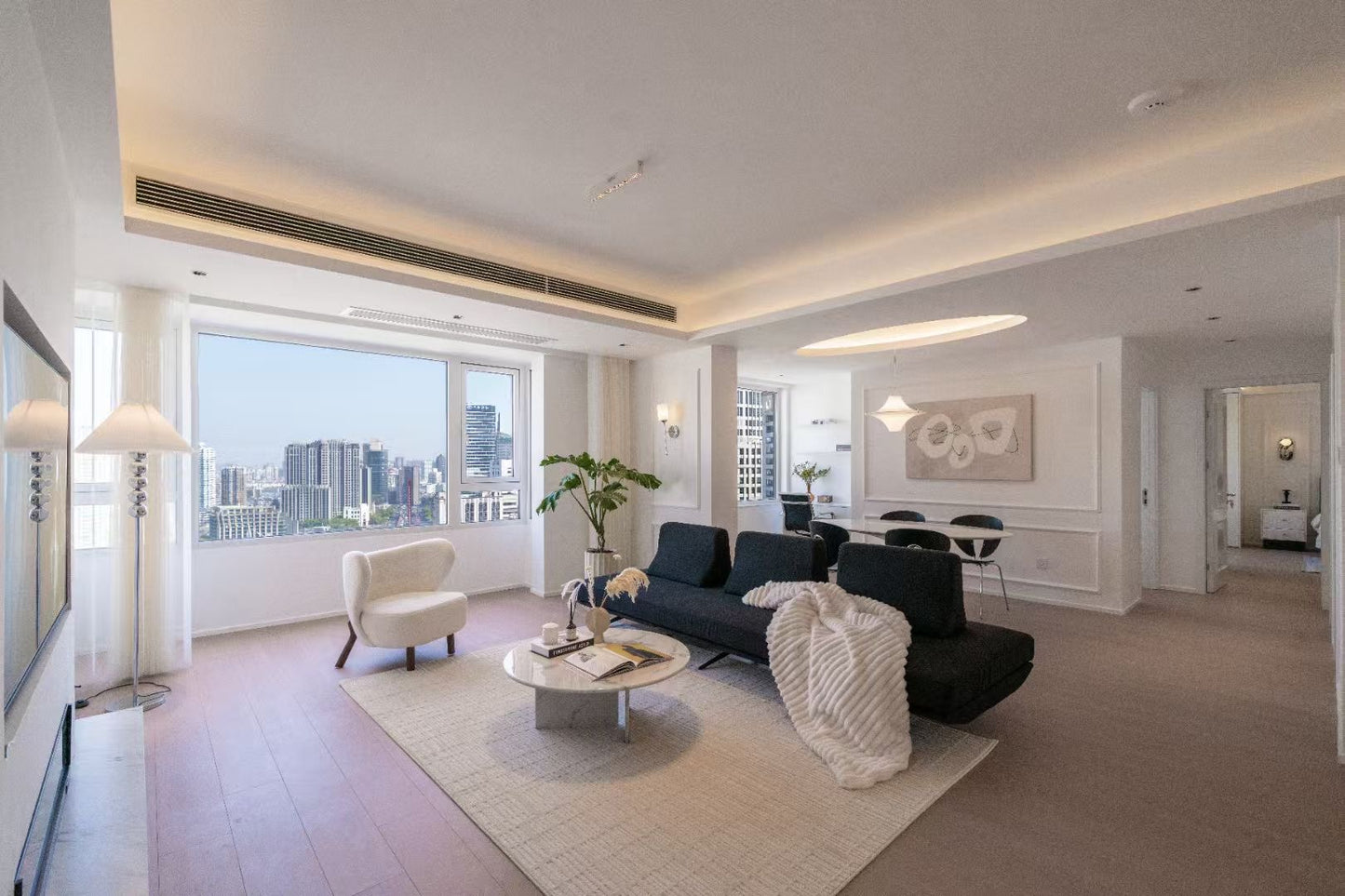 River view 2br + study apt 逸升阁2+1房
