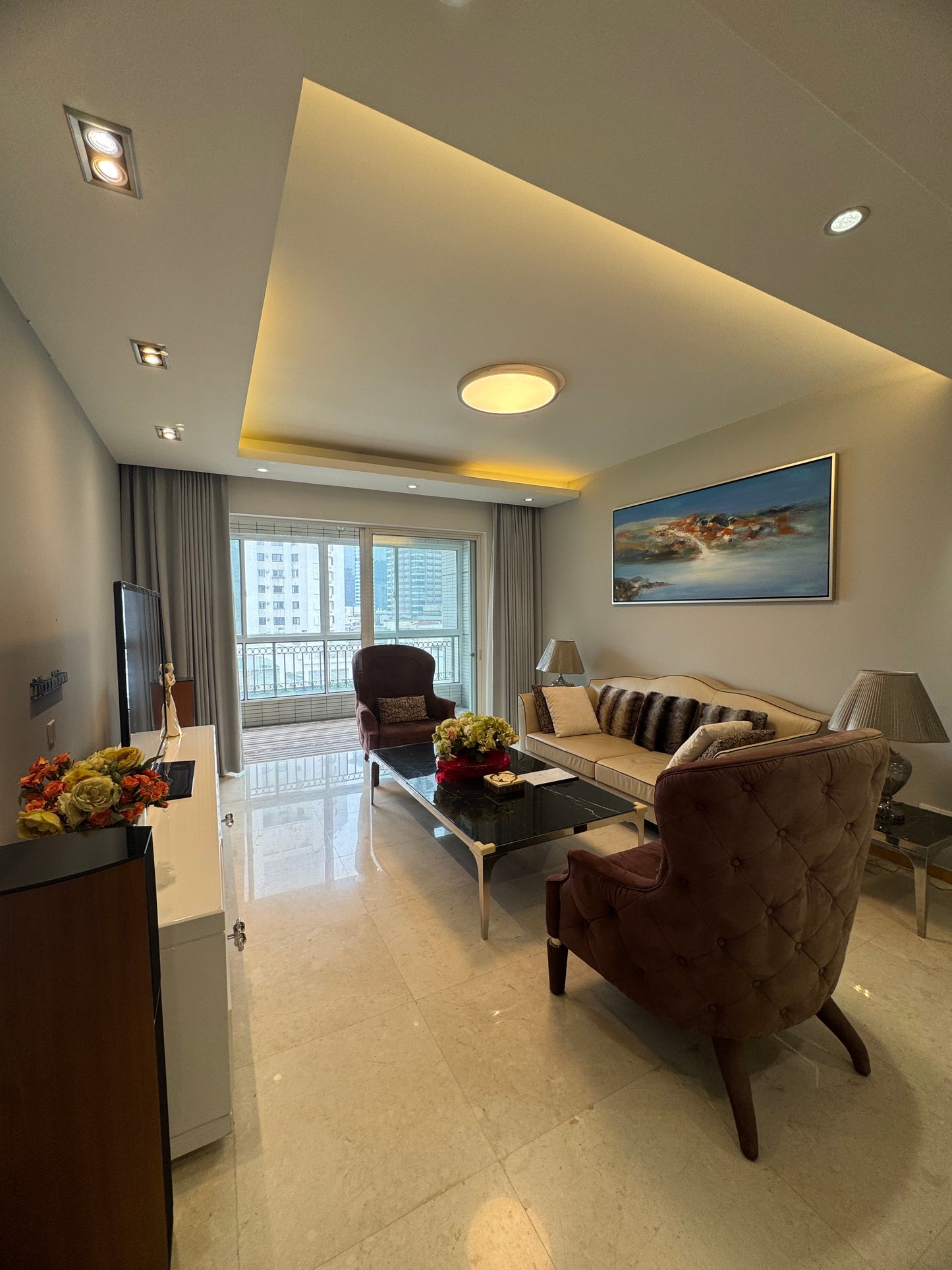 Modern 3br with floor heating at city castle / Jingan 远中风华园3房