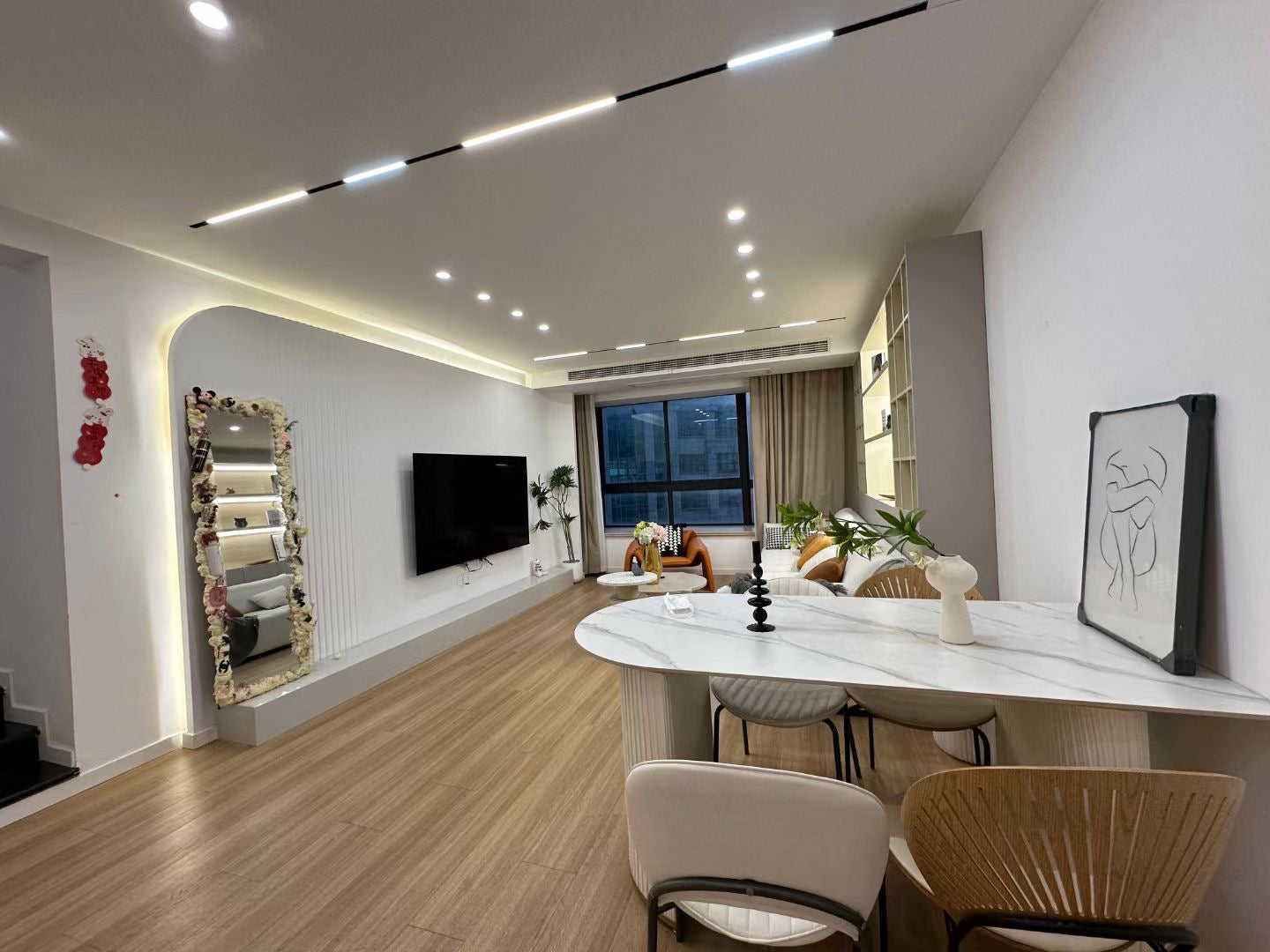 Modern 3br / Suzhou river 中远两湾城3房