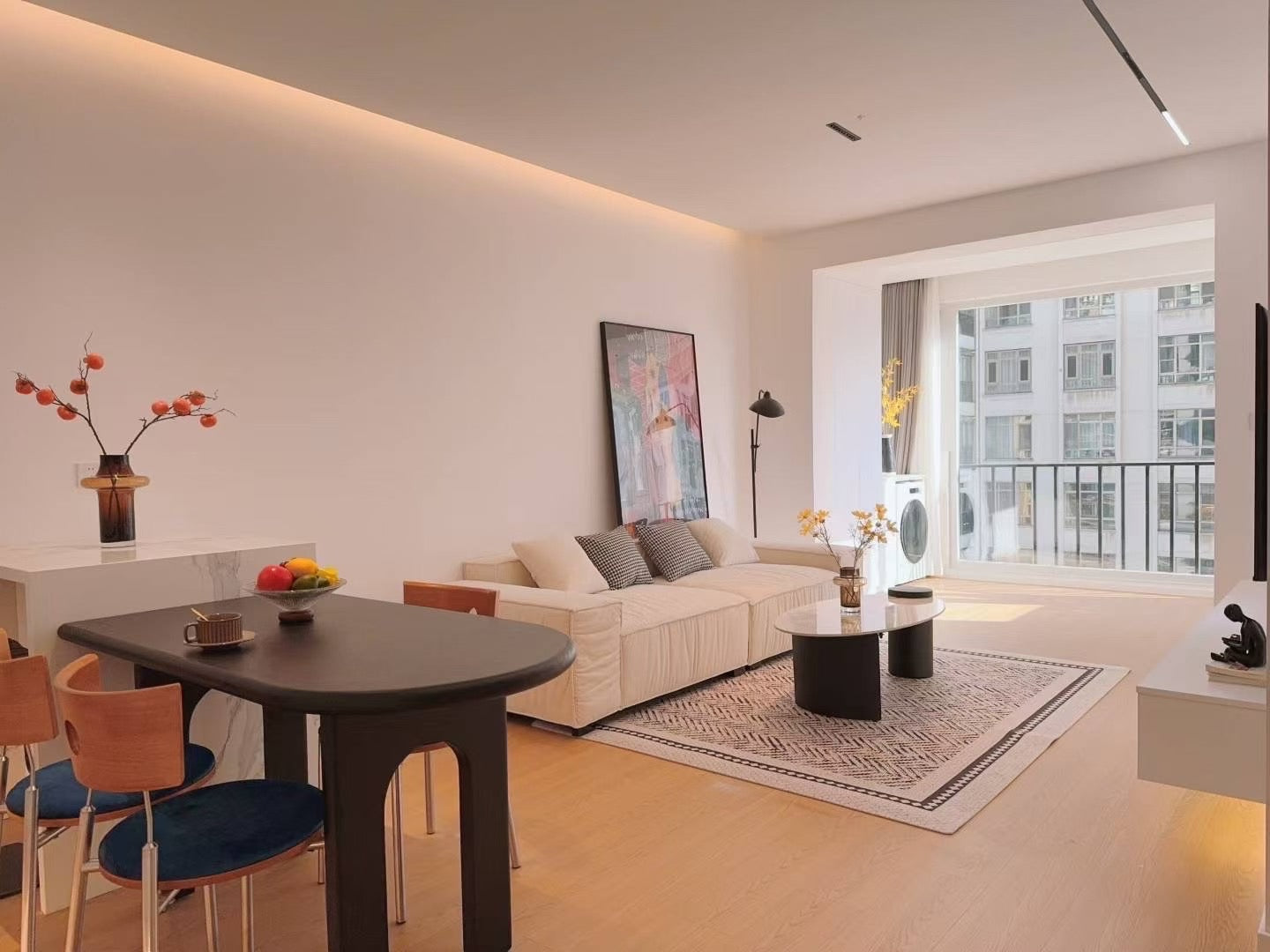 zhongshan park 1br with floor heating 路易凯旋宫1房带地暖