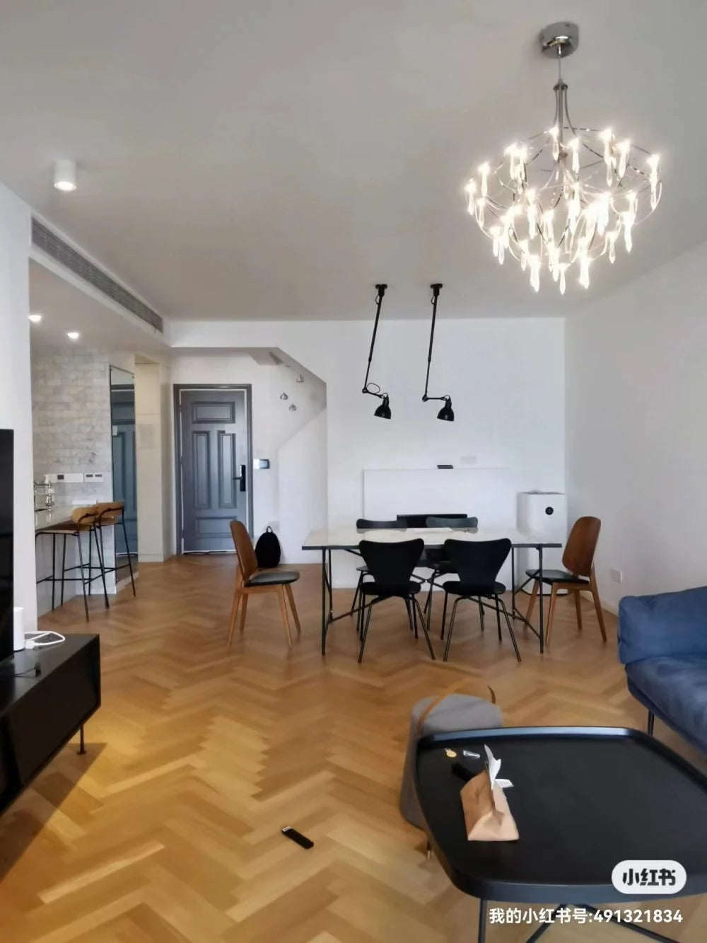 fancy 4br duplex with floor heating 淮海花园4房复式公寓
