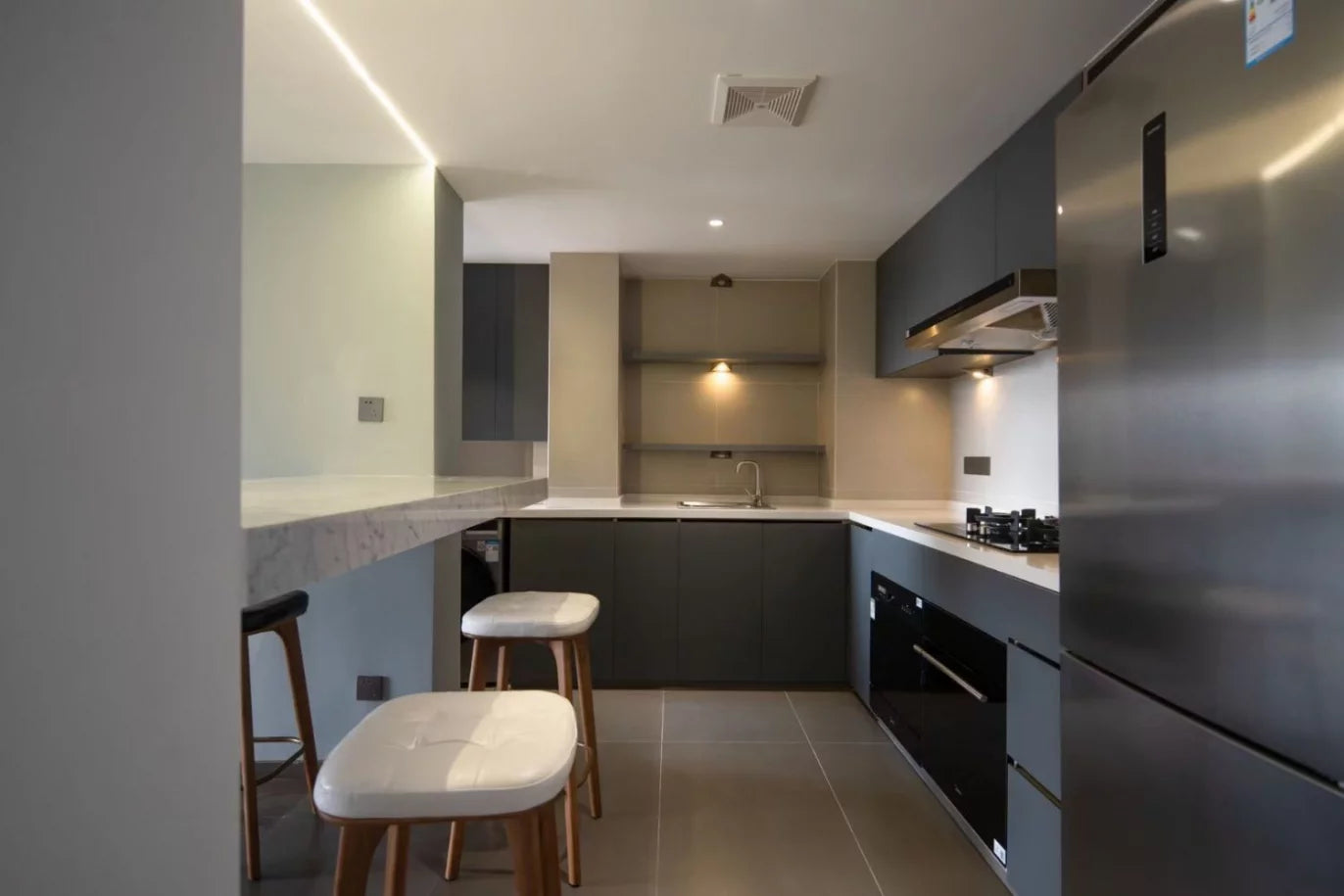 modern 2br apt near iapm 东方巴黎2房公寓带地暖