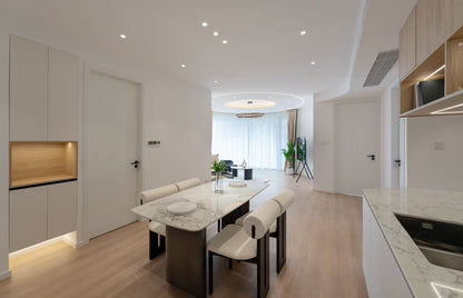 modern 2br apt with river view 耀江花园2房江景