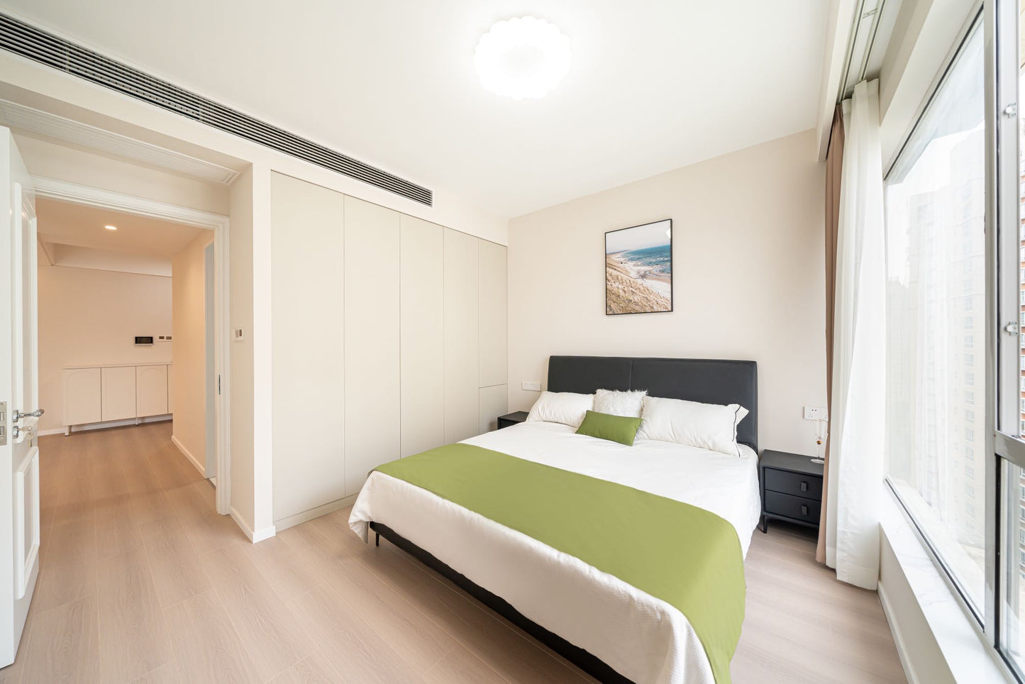 Nice 2br 2baths apt at tianshan oasis riviera 天山河畔2房