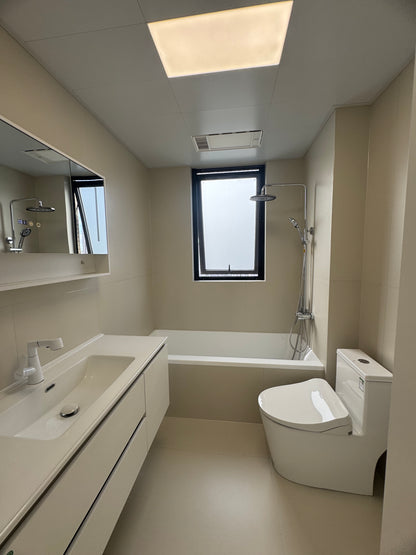 Newly 3br apt in jingan 静安晶华园3房公寓带地暖