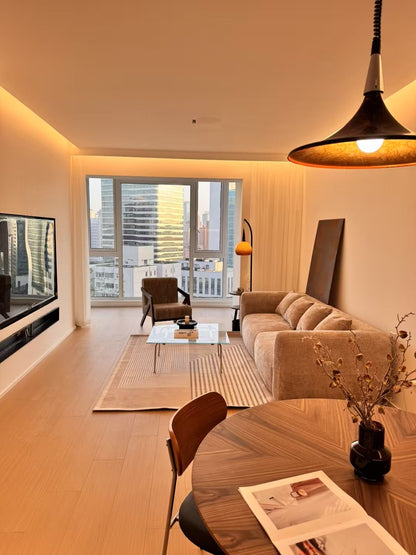 Super 2br with nice view floor heating 卓悦居2房