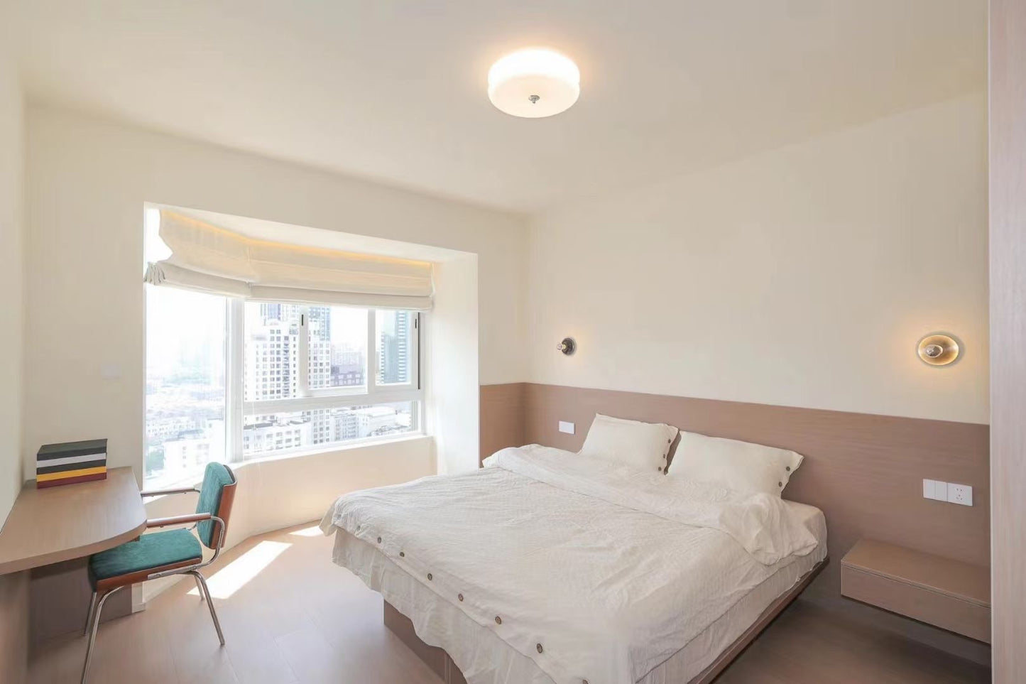 Modern 3br with floor heat / west nanjing rd 亚成公寓3房地暖