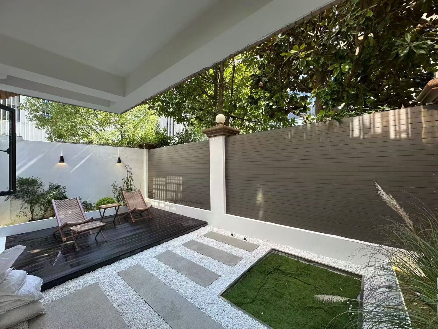 Nice 2br + study apt with garden 凯旋公寓2+1房带花园