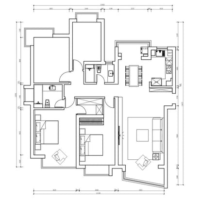 New 4br with river view @ Suzhou river 中远两湾城4房
