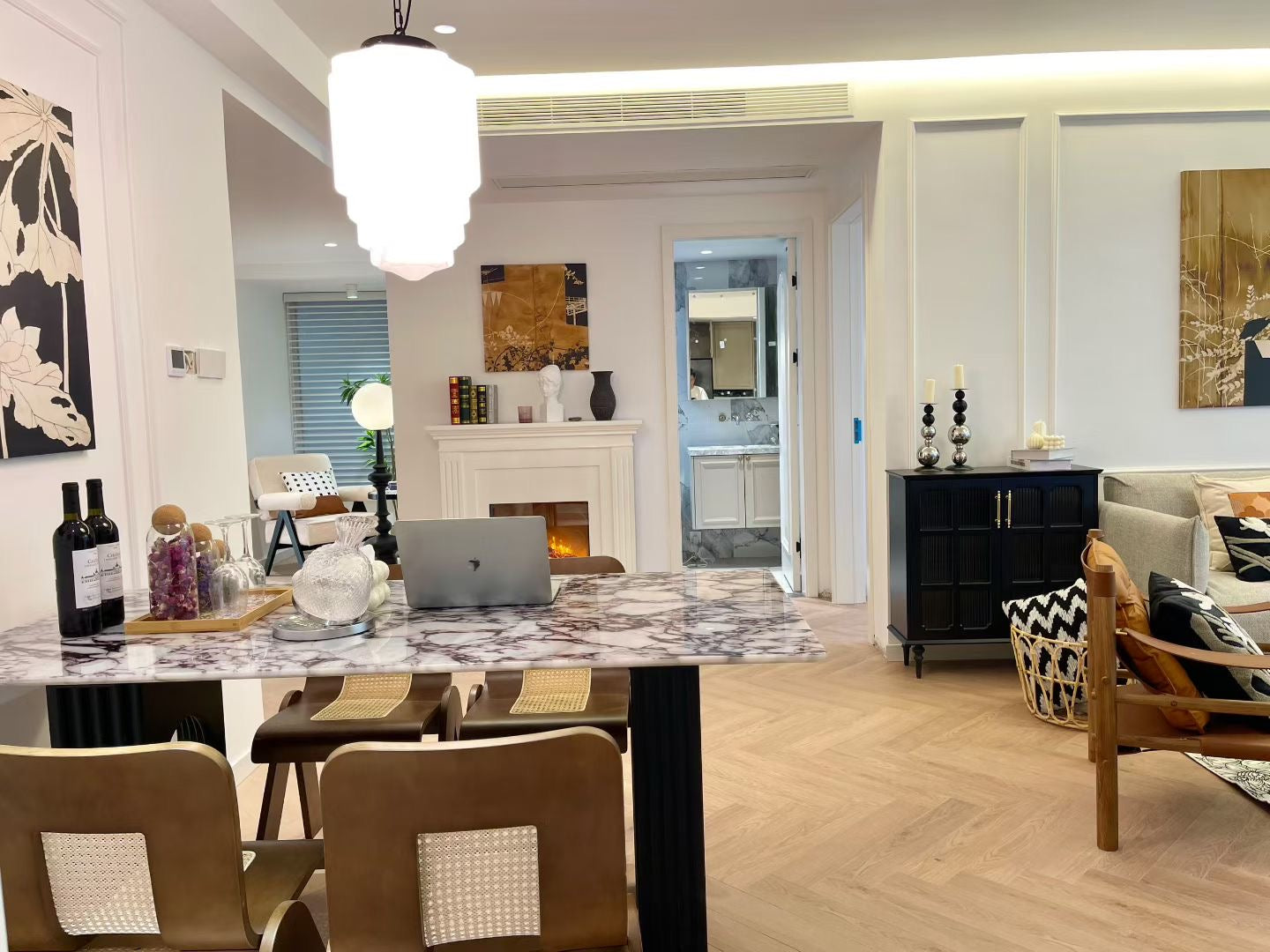 Newly 2br 2bath at 8 park Avenue 静安豪景2房