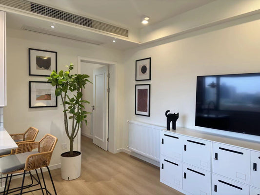 Beautiful 1br apt , floor heating / west nanjing rd 达安城1房