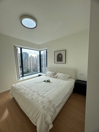 Newly 3br apt in jingan 静安晶华园3房公寓带地暖