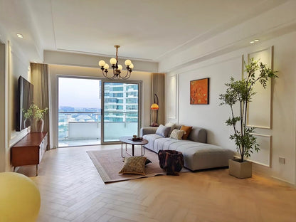 Newly 2br apt river view  / xuhui bund 百汇园2房江景