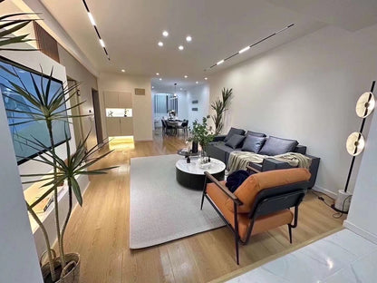 Modern 2br with garden / floor heating / pudong 东方城市花园2房