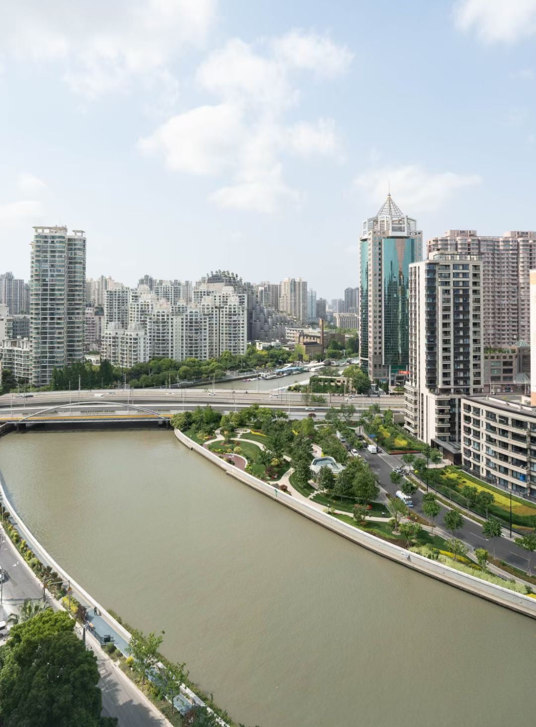 Modern 3br Suzhou river 宗鑫公寓3房河景