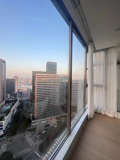 Super 2br with nice view floor heating 卓悦居2房