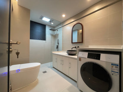 Modern 3br apt near Jiangsu rd station 君子兰公寓3房