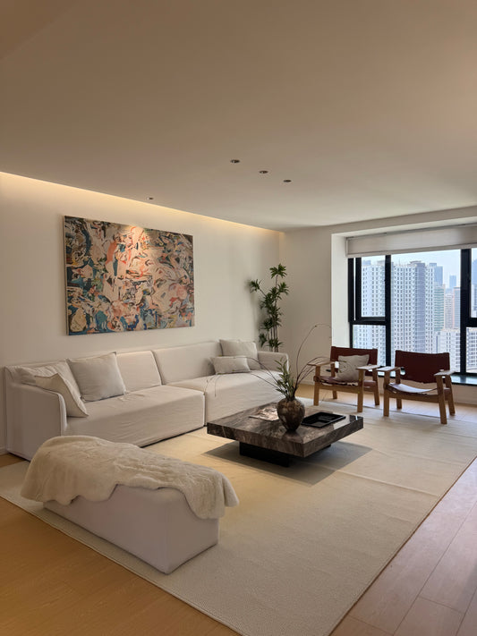 Super 3BR apt with river view 东方莱茵3房带河景