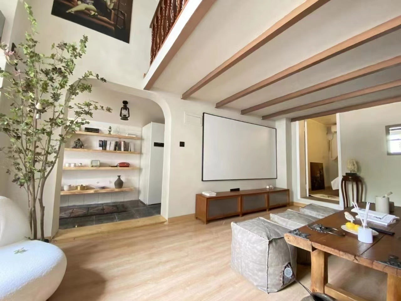 yanqing rd 3br loft apt 延庆路3房复式带花园