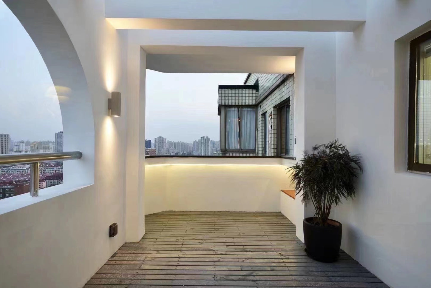 yuyuan rd 280sqm duplex with terrace 愚园路3房280平米带露台